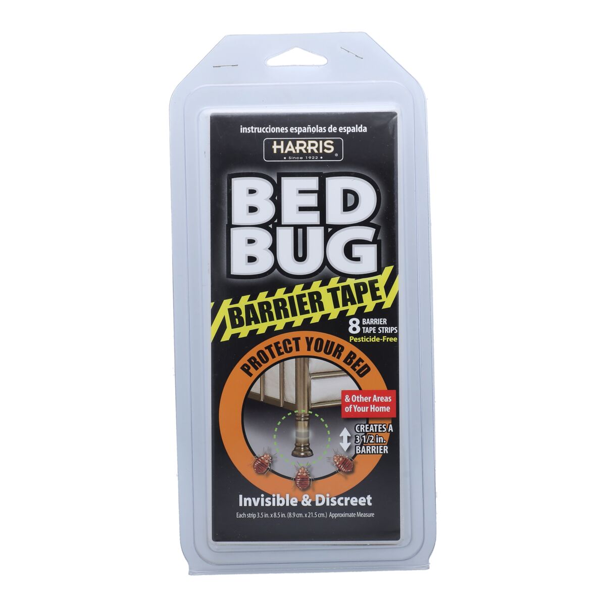 PF Harris 8Piece Bed Bug Barrier Tape 3.5 x 8.5inch PF Harris All
